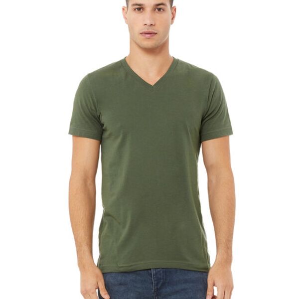 3005 - BELLA +CANVAS Unisex Jersey Short-Sleeve V-Neck T-Shirt Thumbnail