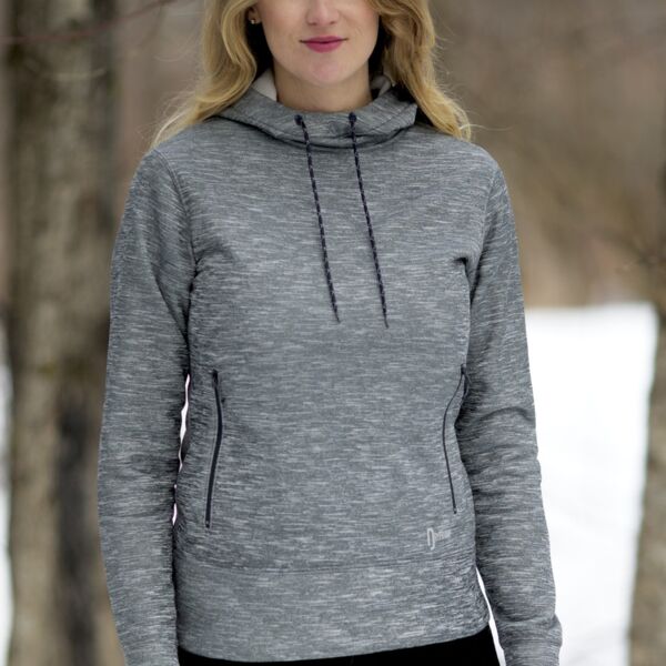 DF7656L - DRYFRAME DRY TECH FLEECE PULLOVER LADIES' HOOD Thumbnail