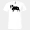 3005 - BELLA +CANVAS Unisex Jersey Short-Sleeve V-Neck T-Shirt Thumbnail
