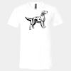 3005 - BELLA +CANVAS Unisex Jersey Short-Sleeve V-Neck T-Shirt Thumbnail