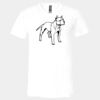 3005 - BELLA +CANVAS Unisex Jersey Short-Sleeve V-Neck T-Shirt Thumbnail