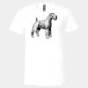 3005 - BELLA +CANVAS Unisex Jersey Short-Sleeve V-Neck T-Shirt Thumbnail