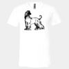 3005 - BELLA +CANVAS Unisex Jersey Short-Sleeve V-Neck T-Shirt Thumbnail