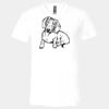 3005 - BELLA +CANVAS Unisex Jersey Short-Sleeve V-Neck T-Shirt Thumbnail