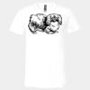3005 - BELLA +CANVAS Unisex Jersey Short-Sleeve V-Neck T-Shirt Thumbnail