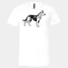 3005 - BELLA +CANVAS Unisex Jersey Short-Sleeve V-Neck T-Shirt Thumbnail