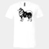 3005 - BELLA +CANVAS Unisex Jersey Short-Sleeve V-Neck T-Shirt Thumbnail