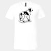3005 - BELLA +CANVAS Unisex Jersey Short-Sleeve V-Neck T-Shirt Thumbnail