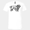 3005 - BELLA +CANVAS Unisex Jersey Short-Sleeve V-Neck T-Shirt Thumbnail