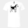 3005 - BELLA +CANVAS Unisex Jersey Short-Sleeve V-Neck T-Shirt Thumbnail