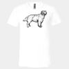 3005 - BELLA +CANVAS Unisex Jersey Short-Sleeve V-Neck T-Shirt Thumbnail