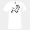 3005 - BELLA +CANVAS Unisex Jersey Short-Sleeve V-Neck T-Shirt Thumbnail