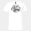 3005 - BELLA +CANVAS Unisex Jersey Short-Sleeve V-Neck T-Shirt Thumbnail