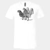 3005 - BELLA +CANVAS Unisex Jersey Short-Sleeve V-Neck T-Shirt Thumbnail