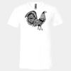 3005 - BELLA +CANVAS Unisex Jersey Short-Sleeve V-Neck T-Shirt Thumbnail