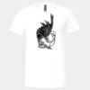 3005 - BELLA +CANVAS Unisex Jersey Short-Sleeve V-Neck T-Shirt Thumbnail