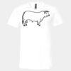 3005 - BELLA +CANVAS Unisex Jersey Short-Sleeve V-Neck T-Shirt Thumbnail