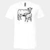 3005 - BELLA +CANVAS Unisex Jersey Short-Sleeve V-Neck T-Shirt Thumbnail