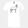 3005 - BELLA +CANVAS Unisex Jersey Short-Sleeve V-Neck T-Shirt Thumbnail
