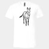 3005 - BELLA +CANVAS Unisex Jersey Short-Sleeve V-Neck T-Shirt Thumbnail