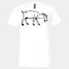 3005 - BELLA +CANVAS Unisex Jersey Short-Sleeve V-Neck T-Shirt Thumbnail