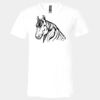 3005 - BELLA +CANVAS Unisex Jersey Short-Sleeve V-Neck T-Shirt Thumbnail