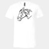 3005 - BELLA +CANVAS Unisex Jersey Short-Sleeve V-Neck T-Shirt Thumbnail