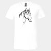 3005 - BELLA +CANVAS Unisex Jersey Short-Sleeve V-Neck T-Shirt Thumbnail