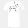 3005 - BELLA +CANVAS Unisex Jersey Short-Sleeve V-Neck T-Shirt Thumbnail