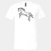 3005 - BELLA +CANVAS Unisex Jersey Short-Sleeve V-Neck T-Shirt Thumbnail