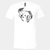 3005 - BELLA +CANVAS Unisex Jersey Short-Sleeve V-Neck T-Shirt Thumbnail