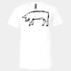 3005 - BELLA +CANVAS Unisex Jersey Short-Sleeve V-Neck T-Shirt Thumbnail