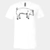 3005 - BELLA +CANVAS Unisex Jersey Short-Sleeve V-Neck T-Shirt Thumbnail