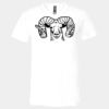 3005 - BELLA +CANVAS Unisex Jersey Short-Sleeve V-Neck T-Shirt Thumbnail