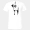 3005 - BELLA +CANVAS Unisex Jersey Short-Sleeve V-Neck T-Shirt Thumbnail