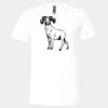 3005 - BELLA +CANVAS Unisex Jersey Short-Sleeve V-Neck T-Shirt Thumbnail