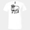 3005 - BELLA +CANVAS Unisex Jersey Short-Sleeve V-Neck T-Shirt Thumbnail