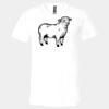 3005 - BELLA +CANVAS Unisex Jersey Short-Sleeve V-Neck T-Shirt Thumbnail