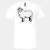3005 - BELLA +CANVAS Unisex Jersey Short-Sleeve V-Neck T-Shirt Thumbnail