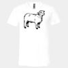 3005 - BELLA +CANVAS Unisex Jersey Short-Sleeve V-Neck T-Shirt Thumbnail