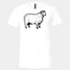 3005 - BELLA +CANVAS Unisex Jersey Short-Sleeve V-Neck T-Shirt Thumbnail