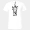 3005 - BELLA +CANVAS Unisex Jersey Short-Sleeve V-Neck T-Shirt Thumbnail