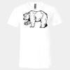 3005 - BELLA +CANVAS Unisex Jersey Short-Sleeve V-Neck T-Shirt Thumbnail