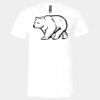 3005 - BELLA +CANVAS Unisex Jersey Short-Sleeve V-Neck T-Shirt Thumbnail