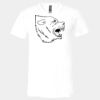 3005 - BELLA +CANVAS Unisex Jersey Short-Sleeve V-Neck T-Shirt Thumbnail