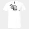 3005 - BELLA +CANVAS Unisex Jersey Short-Sleeve V-Neck T-Shirt Thumbnail