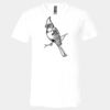 3005 - BELLA +CANVAS Unisex Jersey Short-Sleeve V-Neck T-Shirt Thumbnail