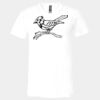 3005 - BELLA +CANVAS Unisex Jersey Short-Sleeve V-Neck T-Shirt Thumbnail
