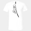 3005 - BELLA +CANVAS Unisex Jersey Short-Sleeve V-Neck T-Shirt Thumbnail