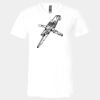 3005 - BELLA +CANVAS Unisex Jersey Short-Sleeve V-Neck T-Shirt Thumbnail
